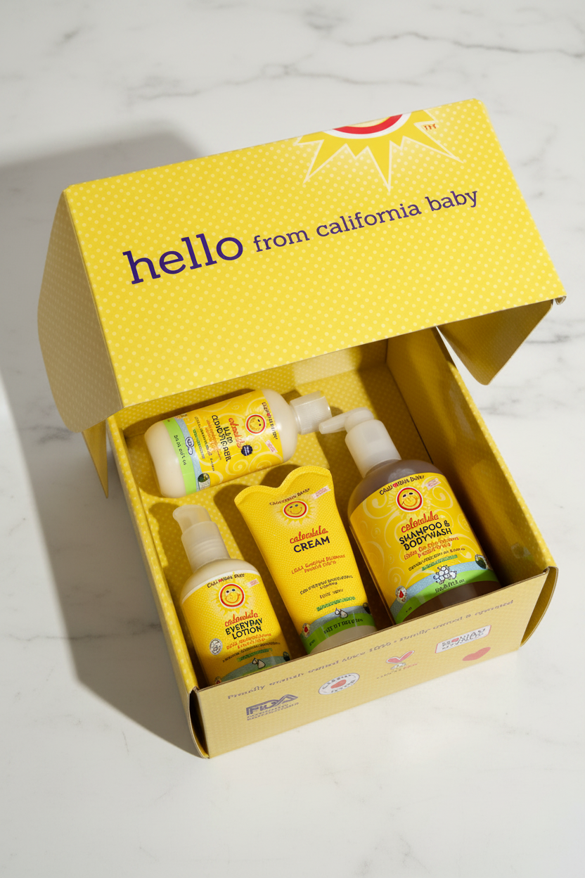Hello From California Baby Luxury Gift Set