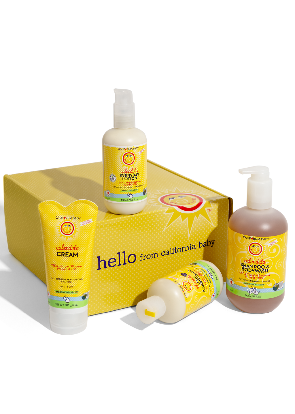 Hello From California Baby Luxury Gift Set