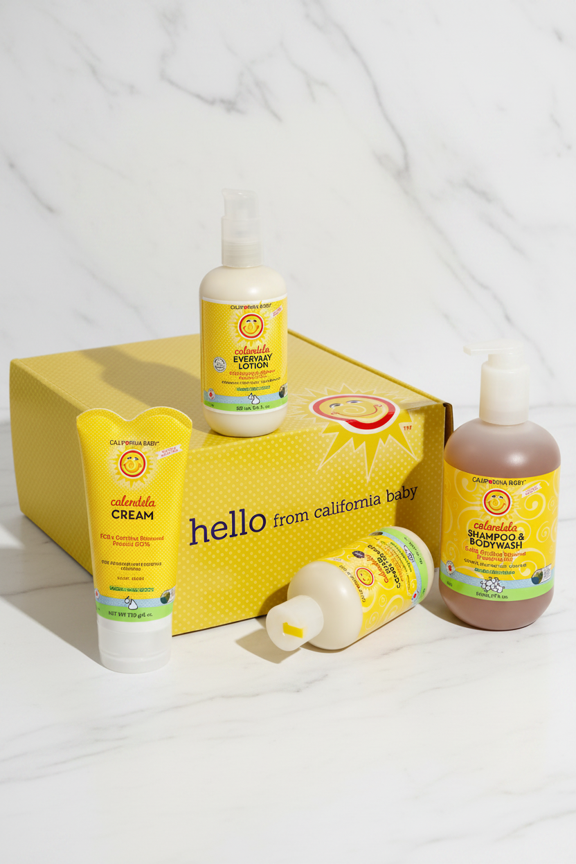 Hello From California Baby Luxury Gift Set